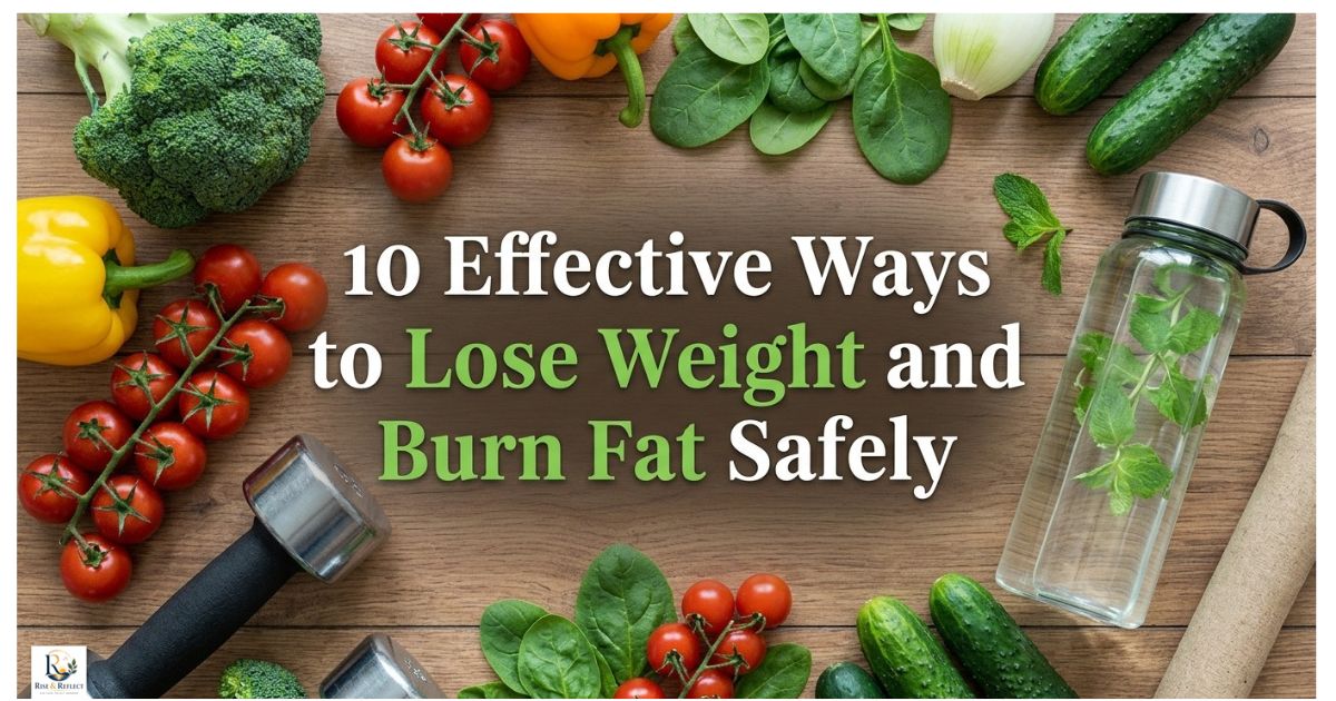 10 Effective Ways to Lose Weight and Burn Fat Safely