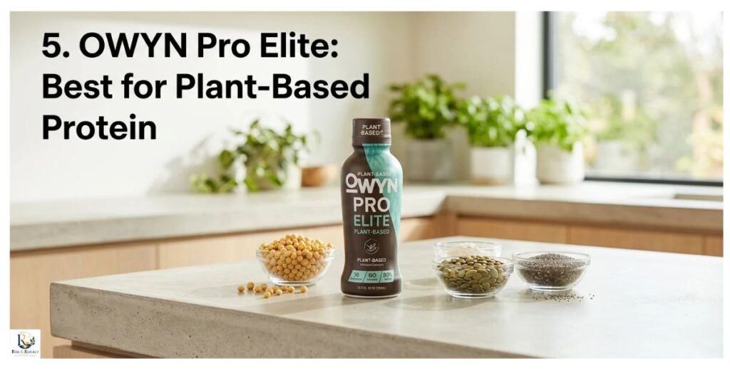 5. OWYN Pro Elite: Best for Plant-Based Protein